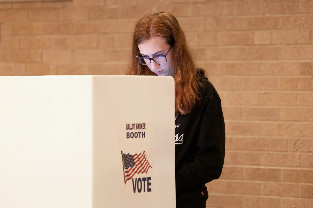 FILE PHOTO: Voters in Ohio decide whether to enshrine abortion protections into the state constitution, in Columbus