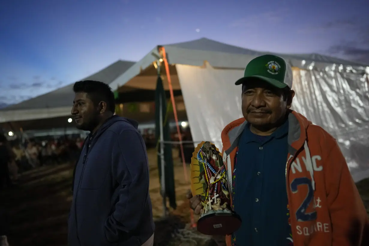 US Migrants Lady of Guadalupe