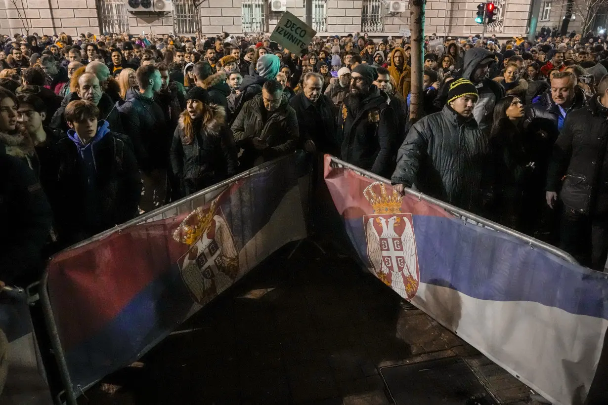 Serbia Election Protest