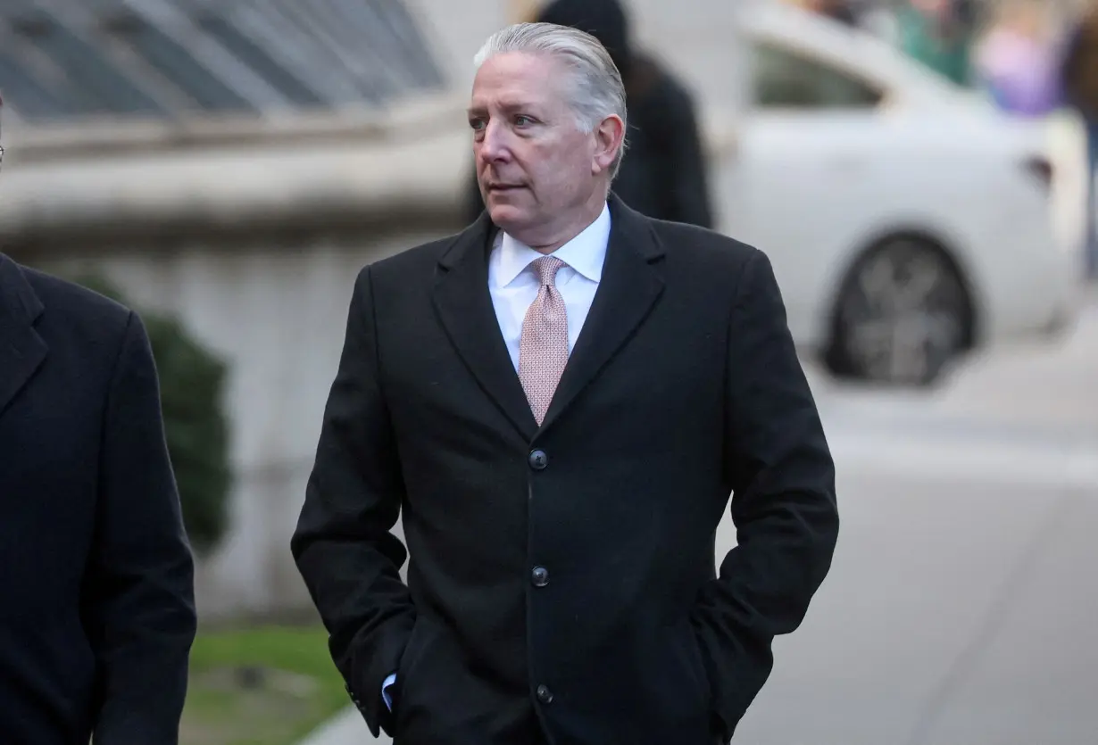 FILE PHOTO: Charles McGonigal, a former FBI official arrives at Federal Court in New York