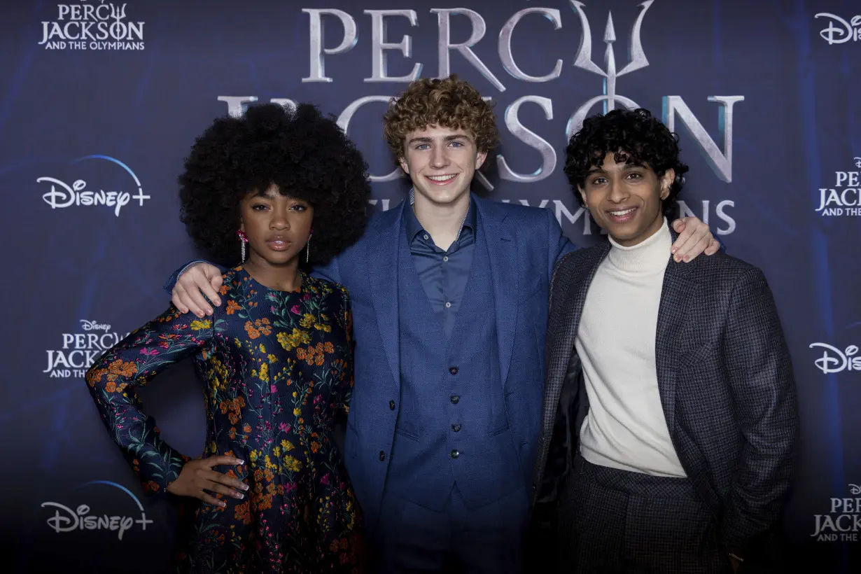 Britain Percy Jackson and the Olympians premiere