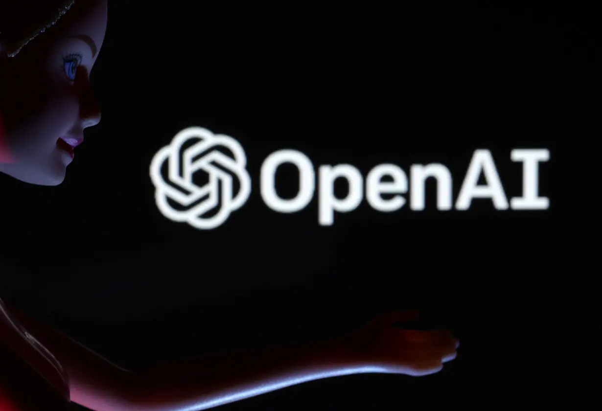 FILE PHOTO: Illustration shows OpenAI logo