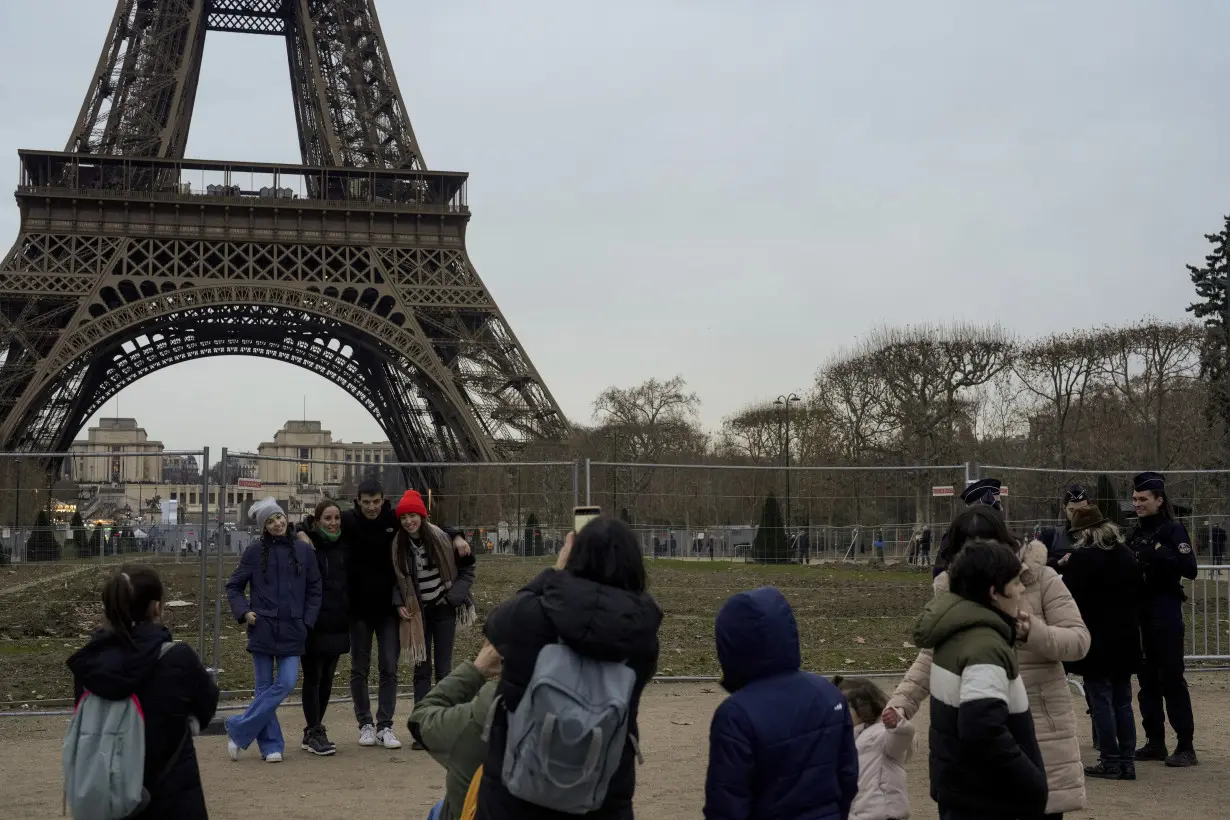 French police address fear factor ahead of the Olympic Games after a deadly attack near Eiffel Tower