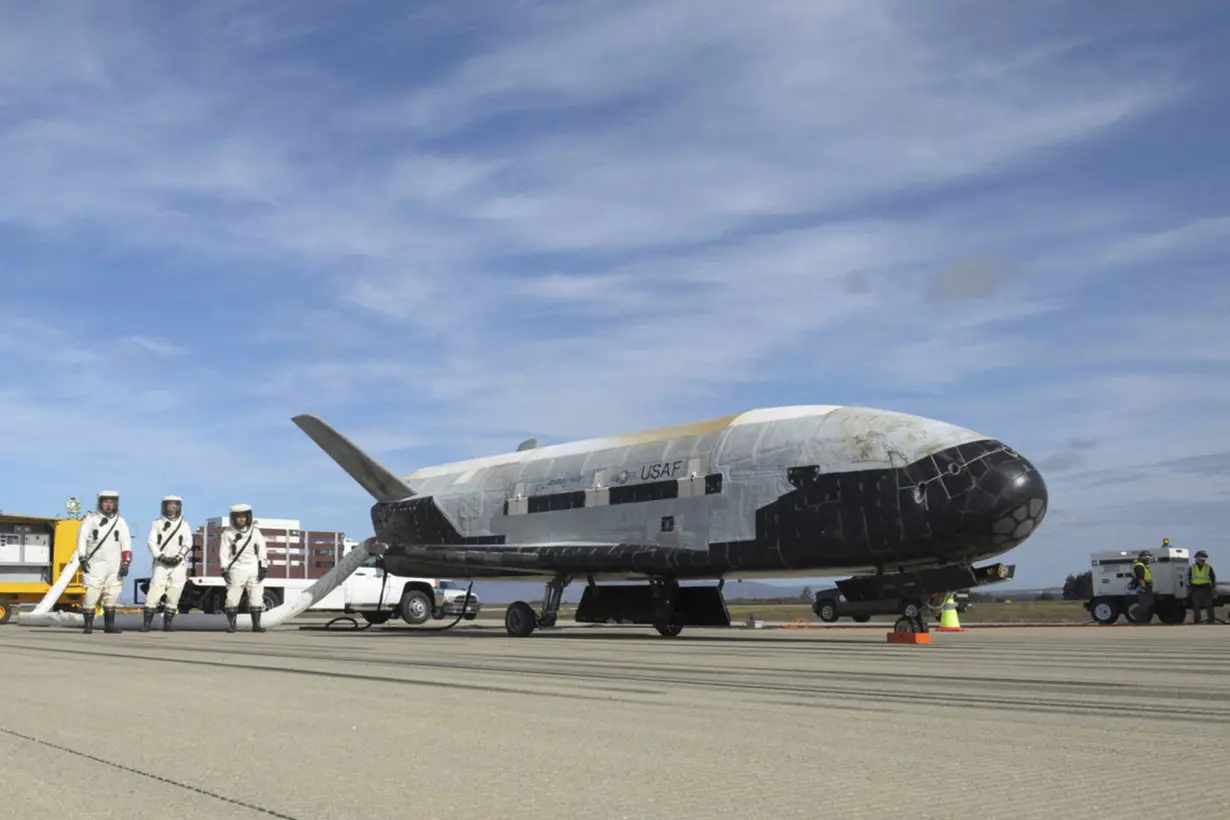 US military space plane blasts off on another secretive mission expected to last years