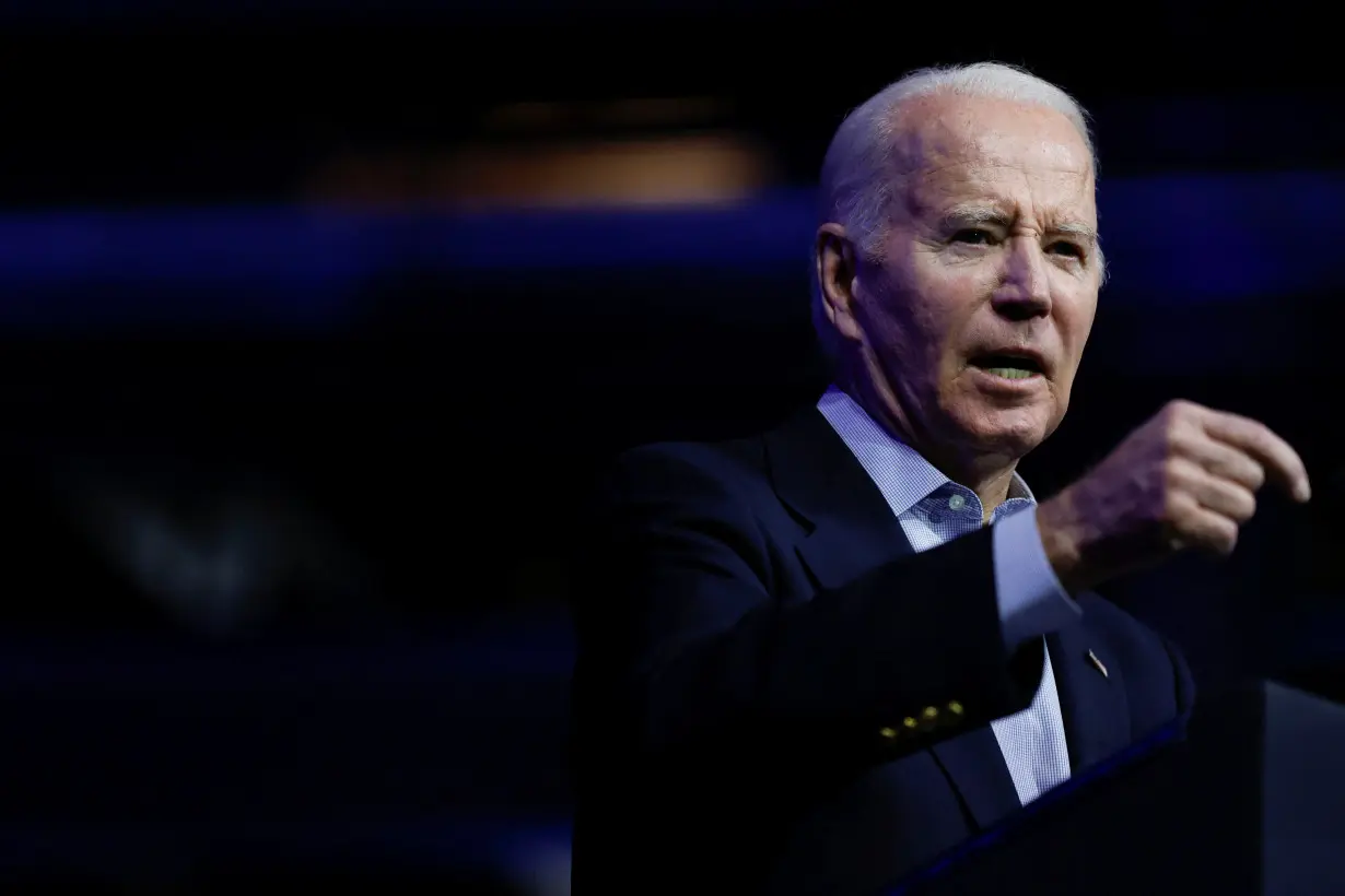 U.S. President Joe Biden visits CS Wind, in Pueblo