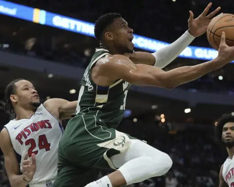 Bucks roll to 146-114 blowout as Pistons suffer their 23rd consecutive loss