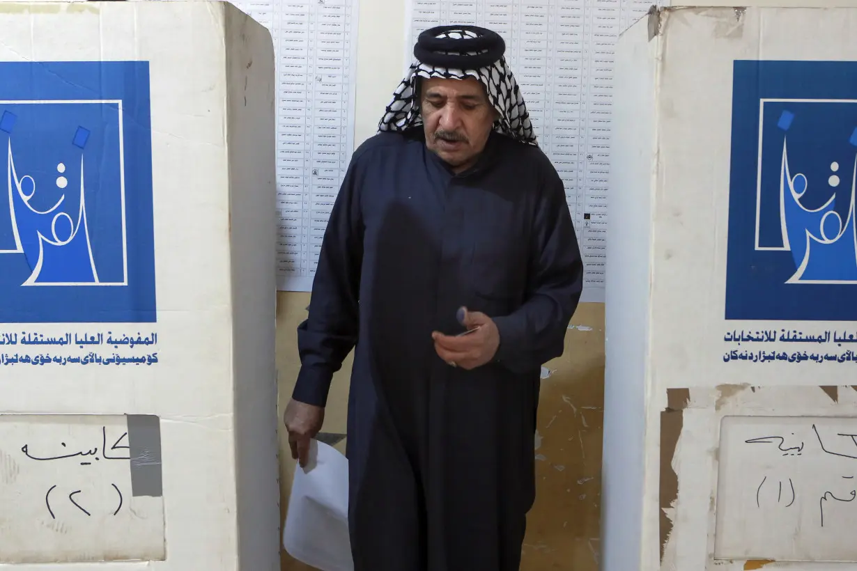 A boycott call and security concerns mar Iraq's first provincial elections in a decade