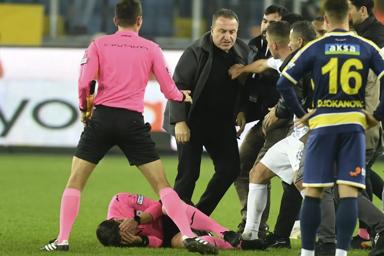 Attacks on match officials could ‘kill’ soccer, top former ref Collina says after latest incident