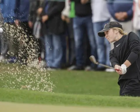 Bernhard Langer and son win PNC Championship. Woods finishes hopeful for next year