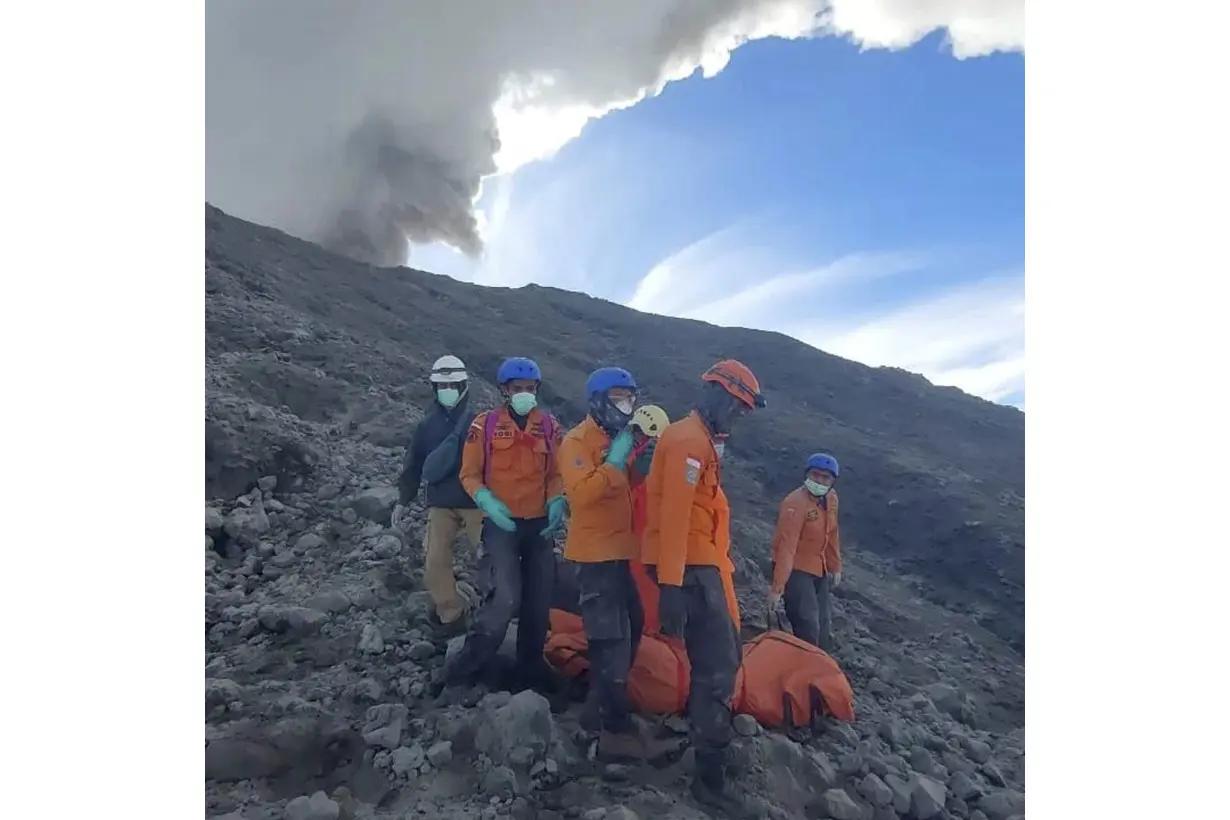 Indonesia Volcano Eruption