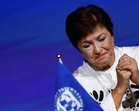 IMF chief Georgieva to meet with Ukraine's Zelenskiy on Monday -IMF spokesperson