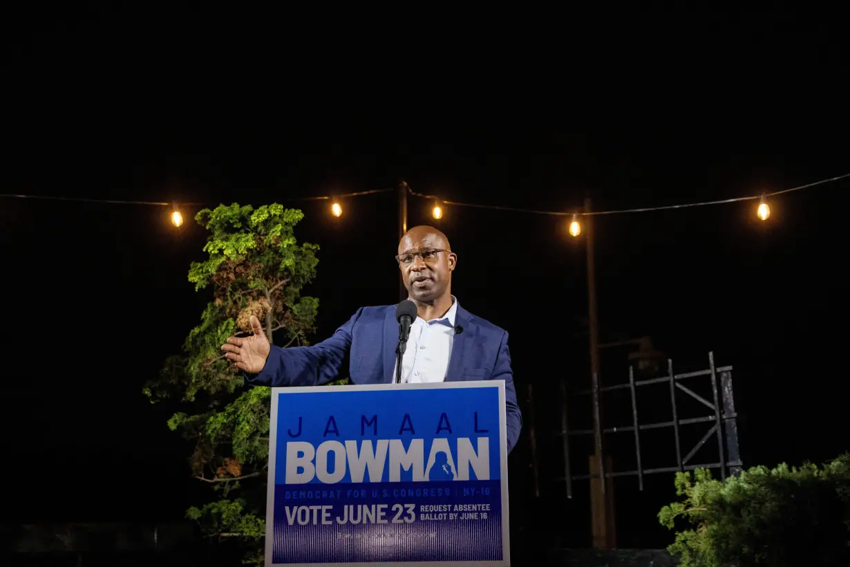 US House votes to censure Democrat Jamaal Bowman over fire alarm incident