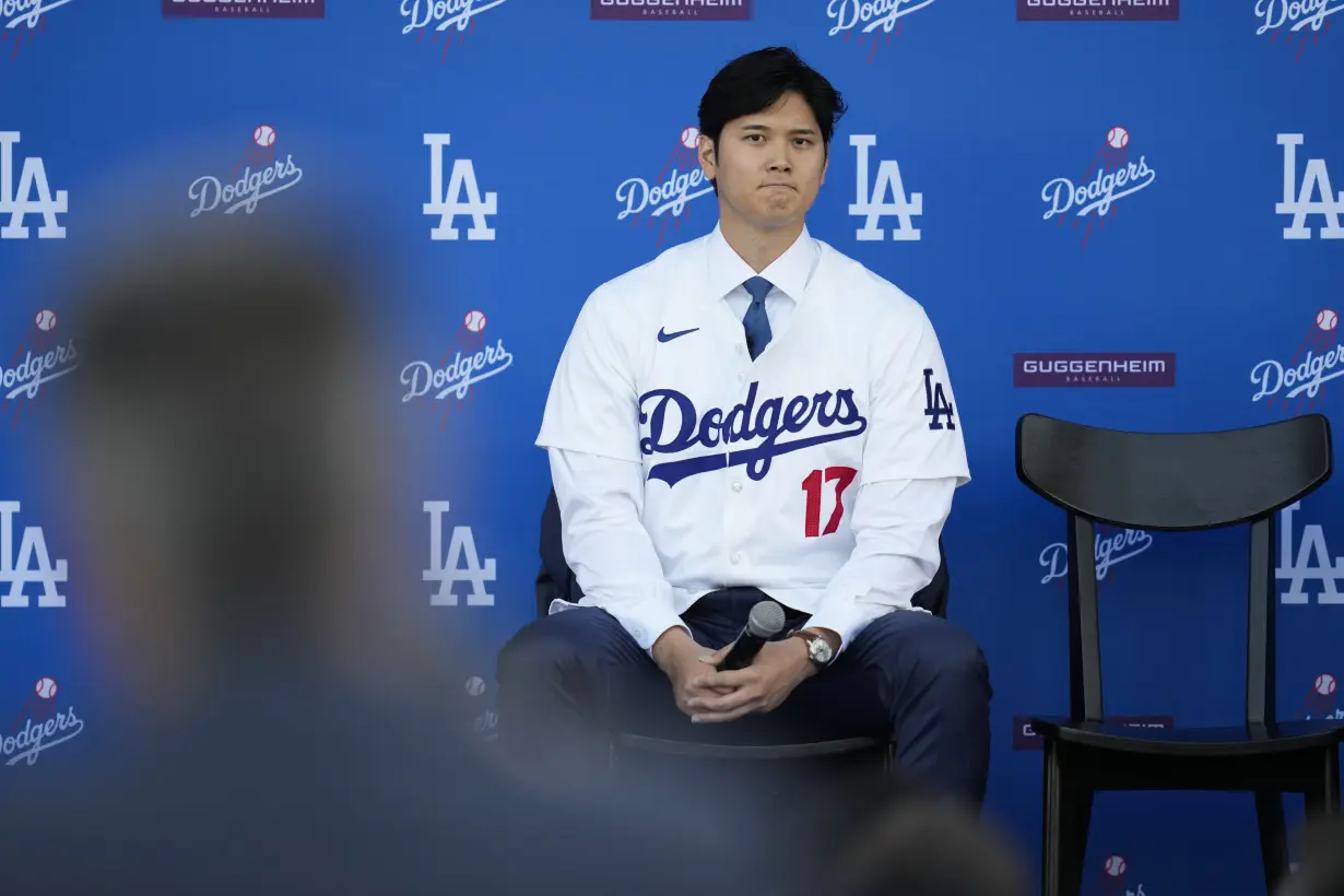 Dodgers Ohtani Baseball