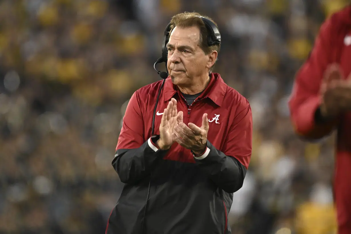 Alabama Saban Retires Football