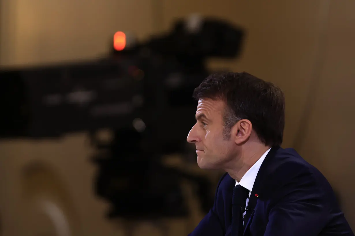 French President Macron uses broad news conference to show his leadership hasn't faded