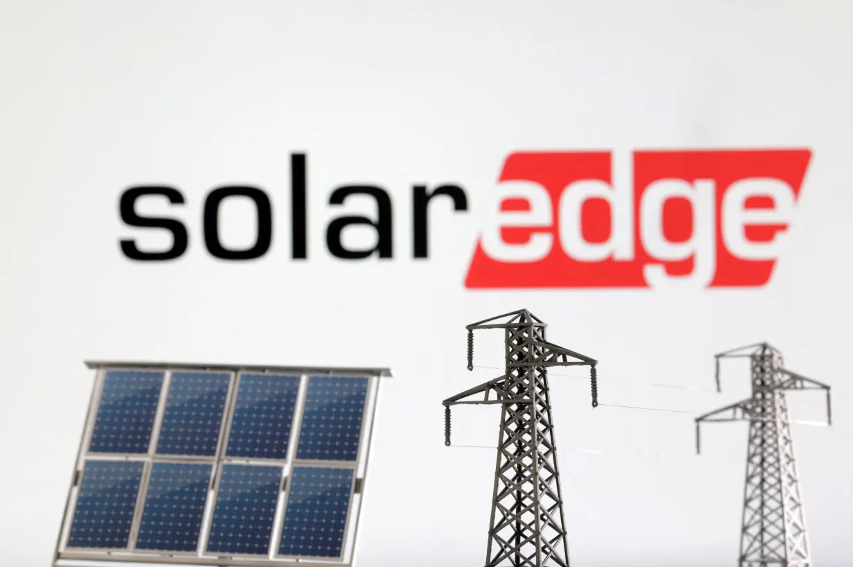 Illustration shows SolarEdge logo