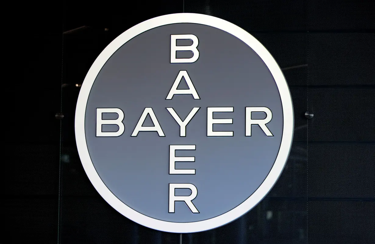 FILE PHOTO: Logo of Bayer AG