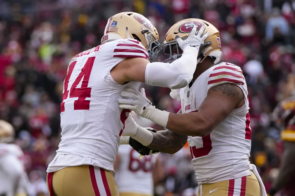 Brock Purdy bounces back, 49ers clinch the NFC’s top seed by beating the Commanders 27-10