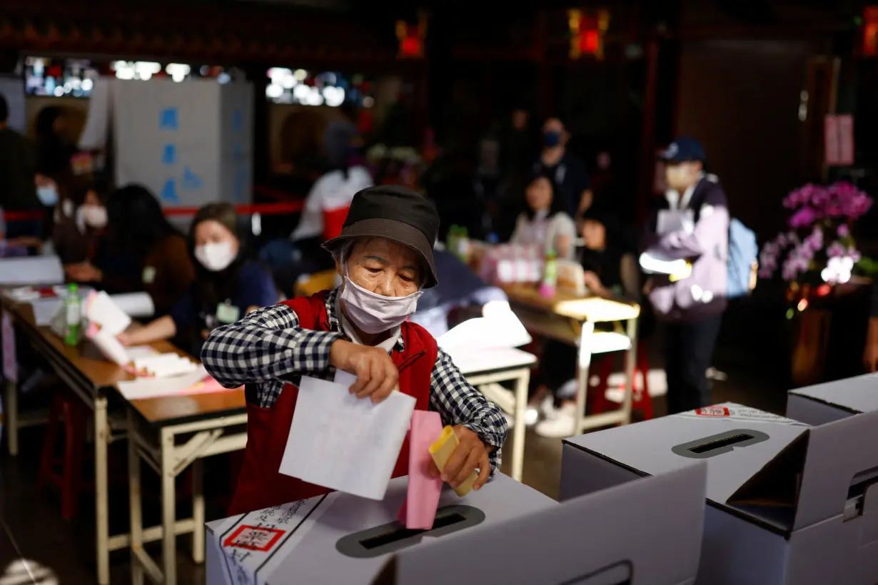 Presidential and parliamentary elections in New Taipei City