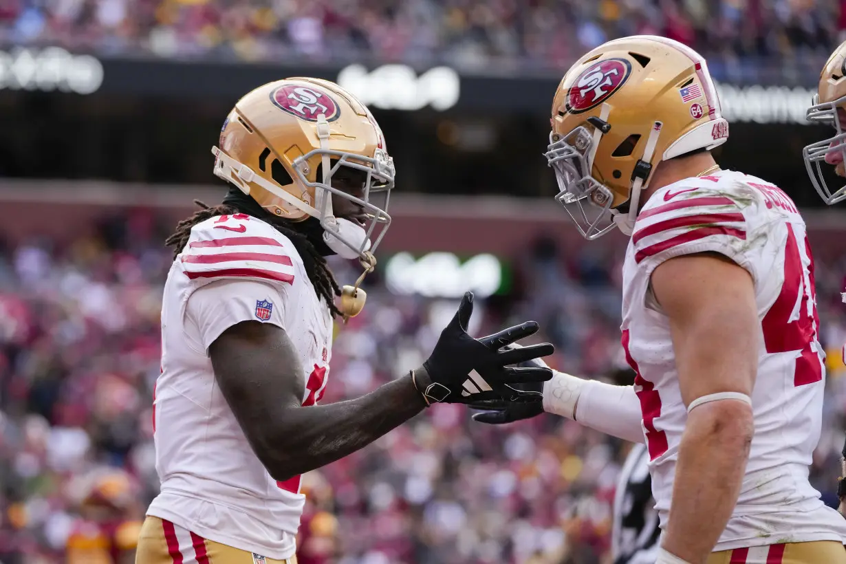 Brock Purdy bounces back, 49ers clinch the NFC’s top seed by beating the Commanders 27-10