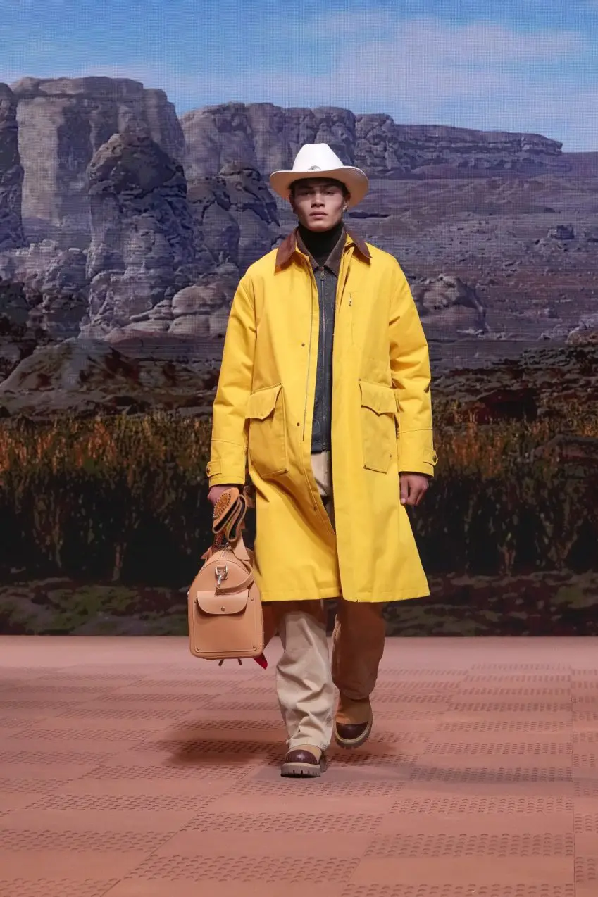 Pharrell Williams’ sophomore collection at Louis Vuitton showcases Americana, Native American spirit