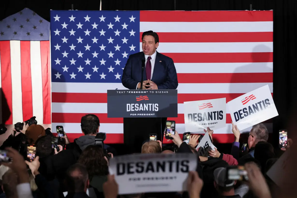 Republican Presidential Caucus Day in Iowa