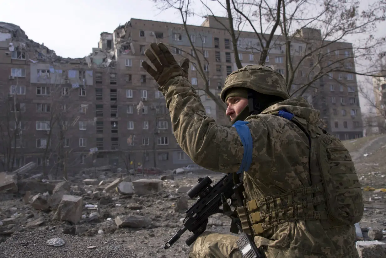 Oscar nomination for '20 Days in Mariupol,' AP's first, comes as bombs fall on filmmaker's hometown