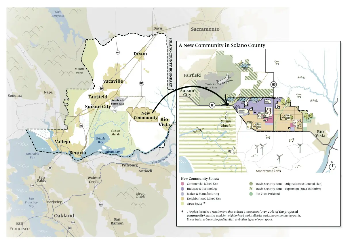 Billionaire backers of new California city seek voter approval after stealthily snapping up farmland