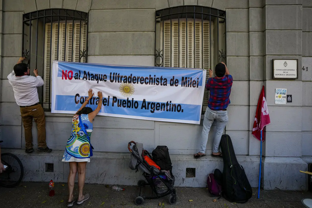 Argentinian court overturns Milei's labor rules, in a blow to his reform plans