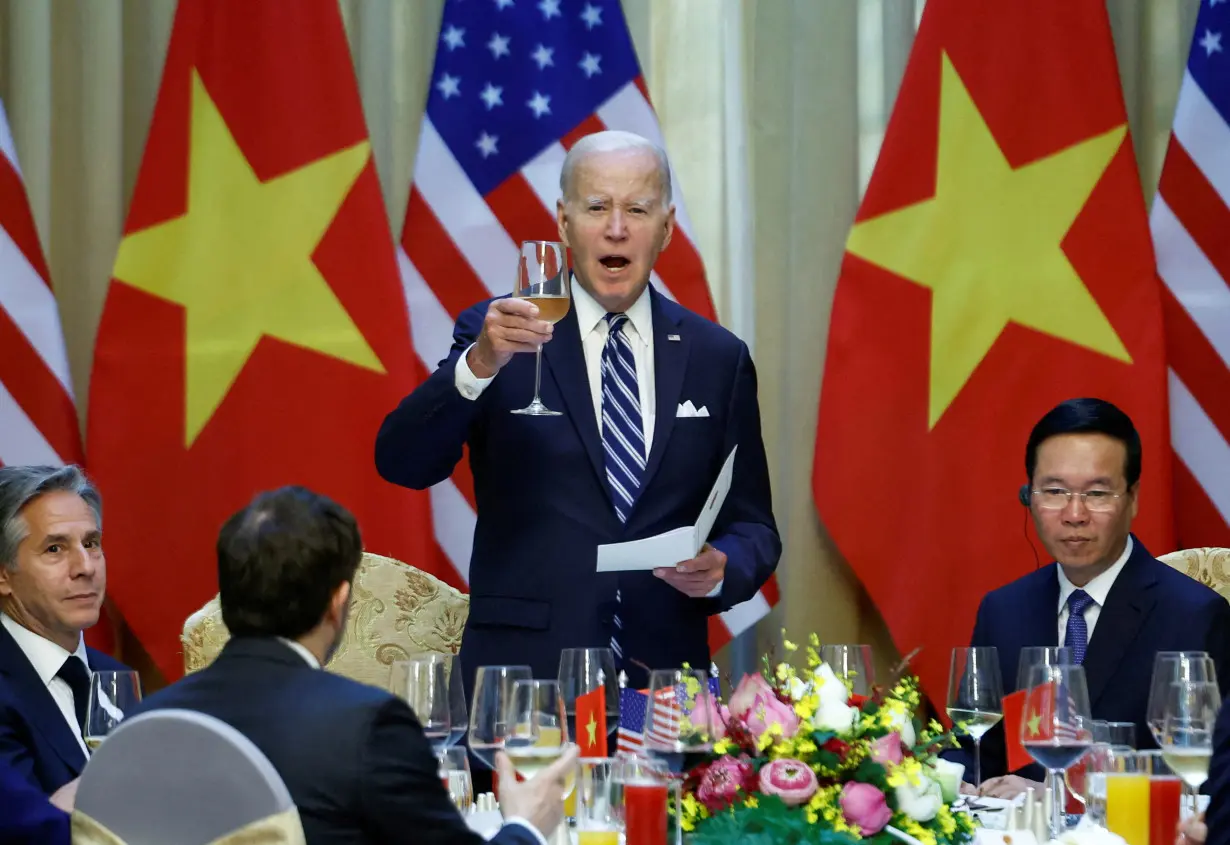 FILE PHOTO: U.S. President Biden visits Vietnam