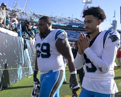 Panthers owner David Tepper tosses drink into visiting stands late in 26-0 loss to Jaguars