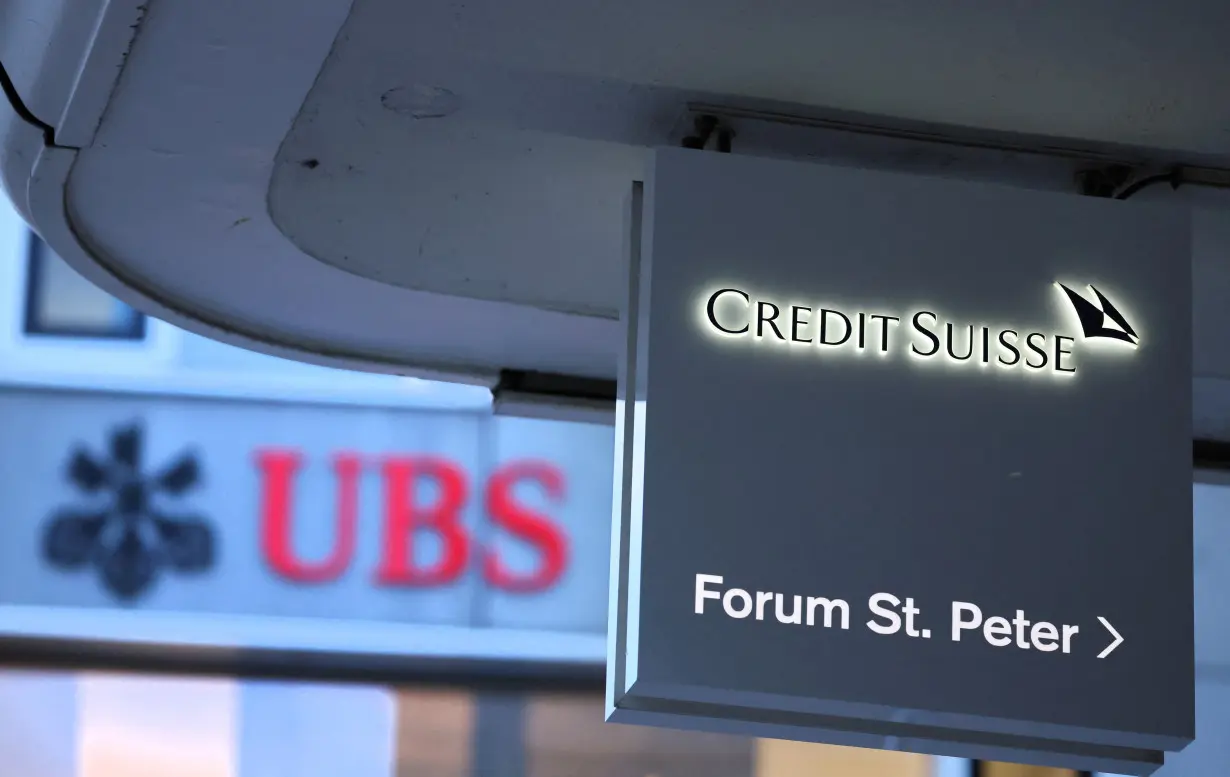 Swiss bank UBS news conference in Zurich