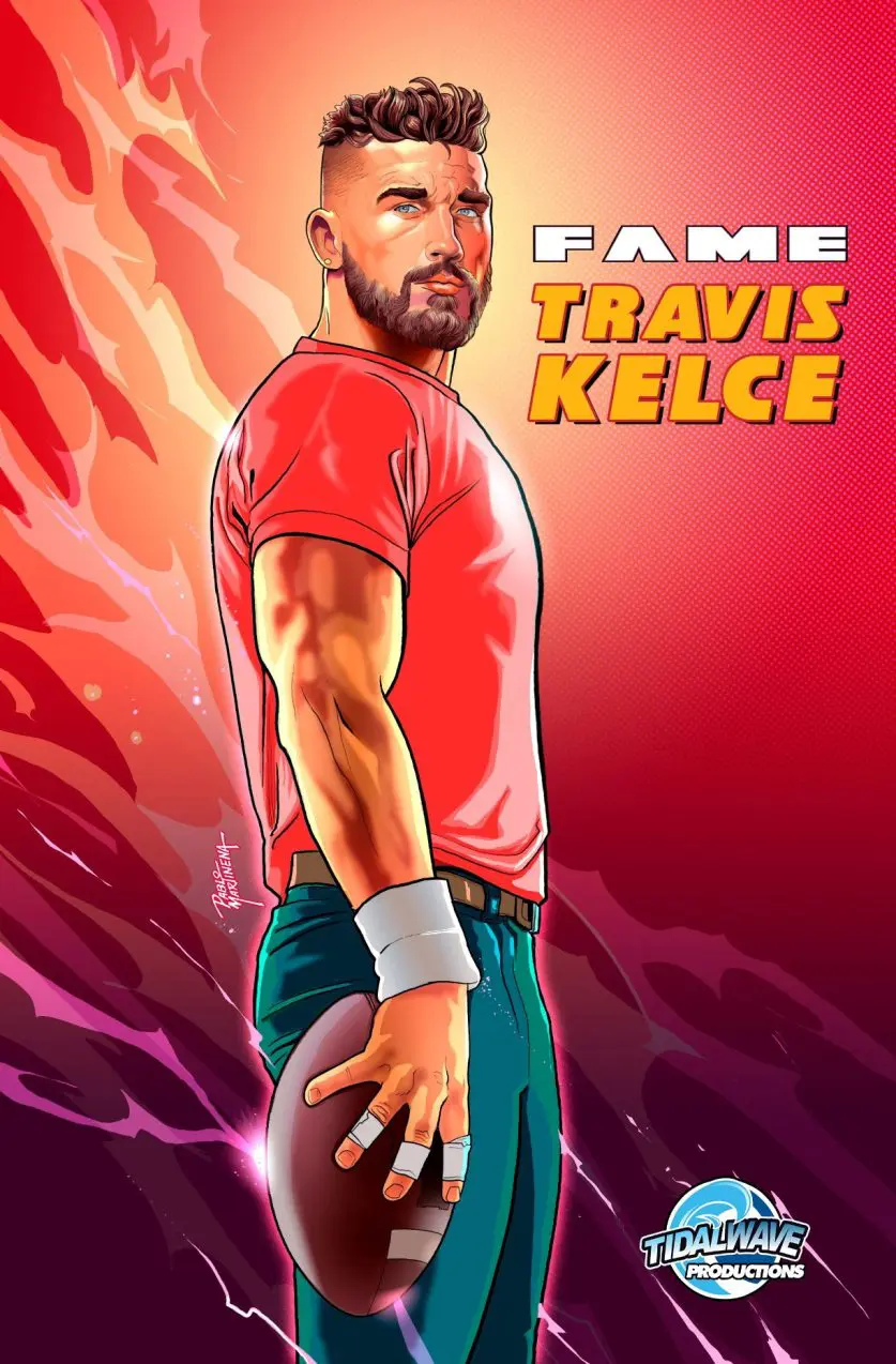 New comic book highlights the life and career of football star Travis Kelce