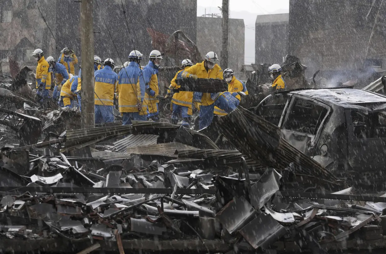 Death toll reaches 100 as survivors are found in homes smashed by western Japan earthquakes