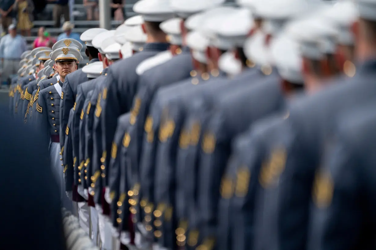 FILE PHOTO: U.S. Military Academy's Class of 2022 graduation ceremony at West Point