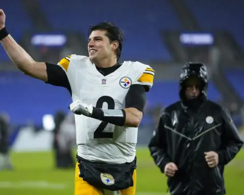 Steelers are sticking with QB Mason Rudolph's 'hot hand' for their playoff trip to Buffalo