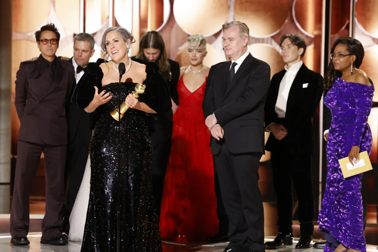 Golden Globes ratings rebound to 9.4 million viewers, up from 2023 telecast