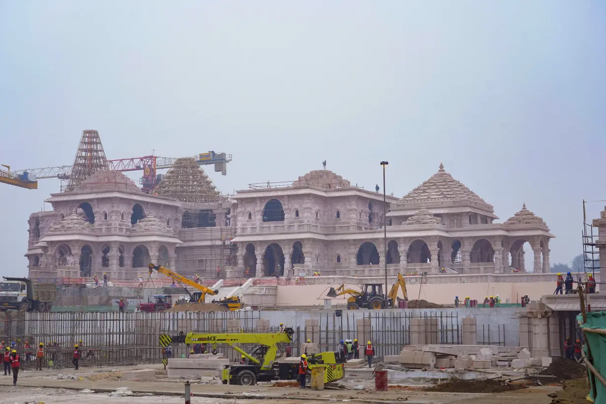 India Elections Temple