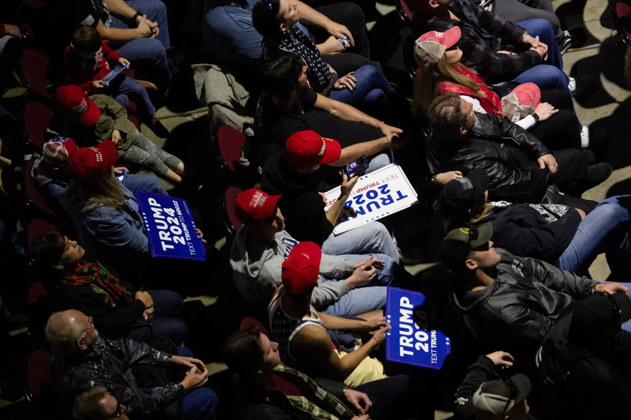 Republican presidential candidate and former U.S. President Trump campaigns in Reno