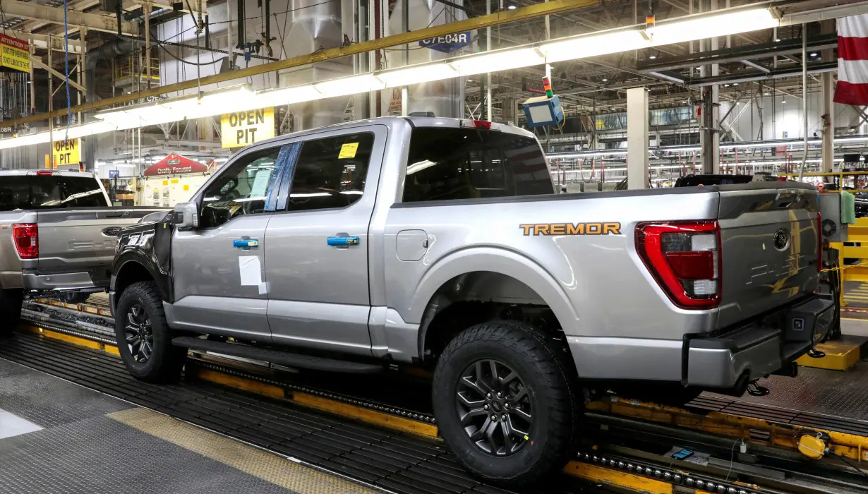 FILE PHOTO: Ford produces its 40 millionth F-series pickup in Dearborn