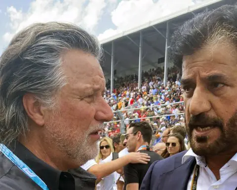 Formula One rejects Michael Andretti's bid to join series, will reconsider when GM has engine built