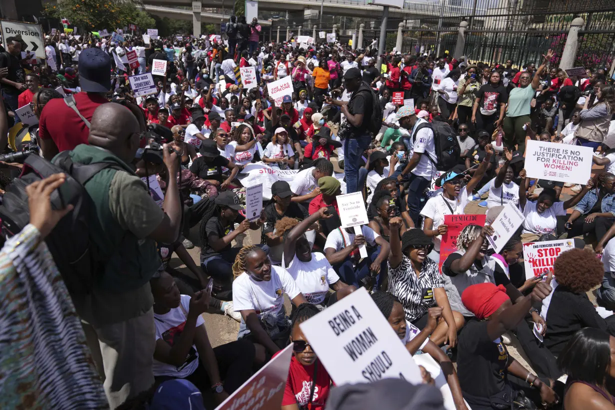 Kenya Anti-Femicide Protest