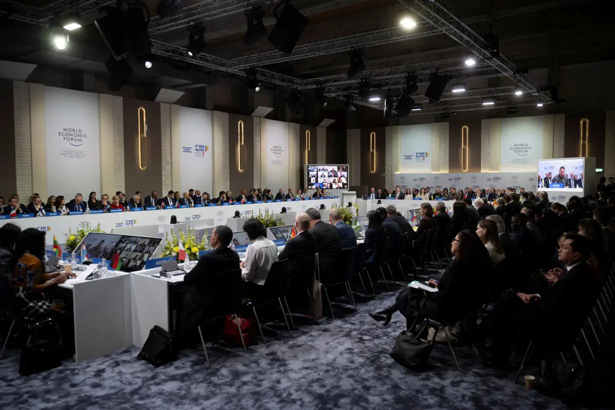 National Security Advisers' (NSA) meeting, in Davos