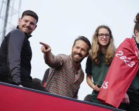 Ryan Reynolds' Wrexham riding a wave of euphoria in charge through English soccer leagues