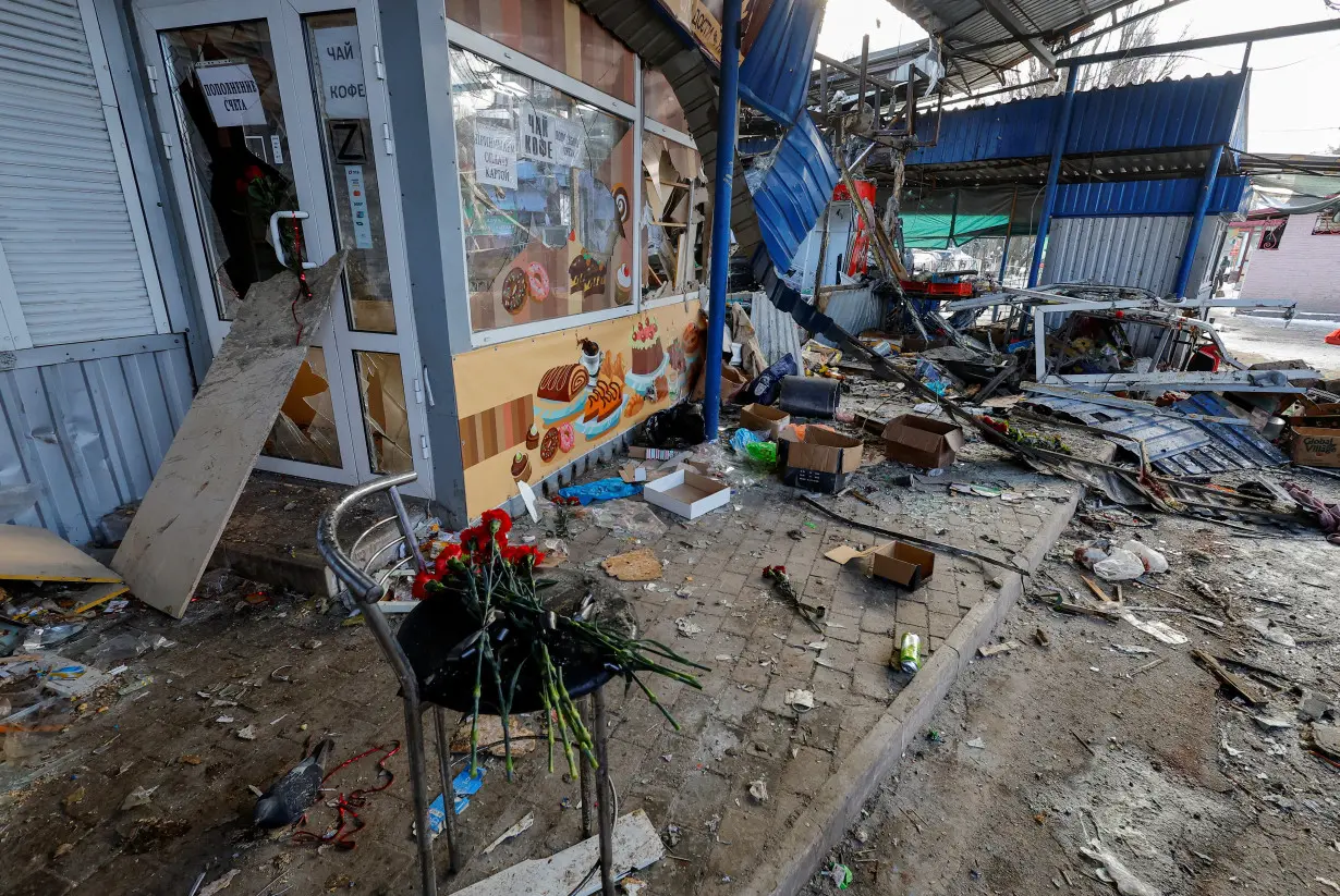 Day of mourning announced in Russian-controlled Donetsk in memory of shelling victims amid Russia-Ukraine conflict