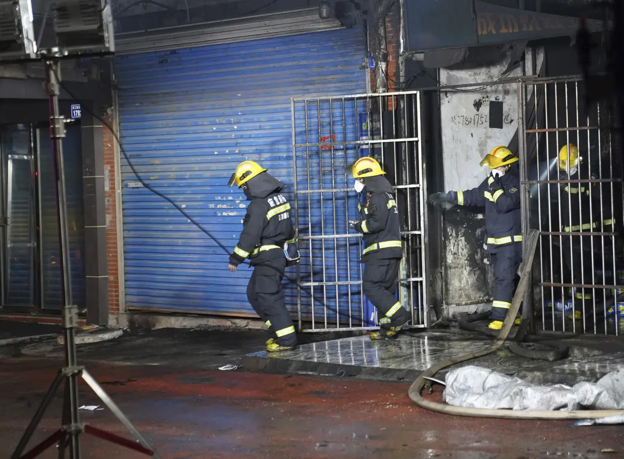 A fire in China's Jiangxi province kills at least 39 people, state media says