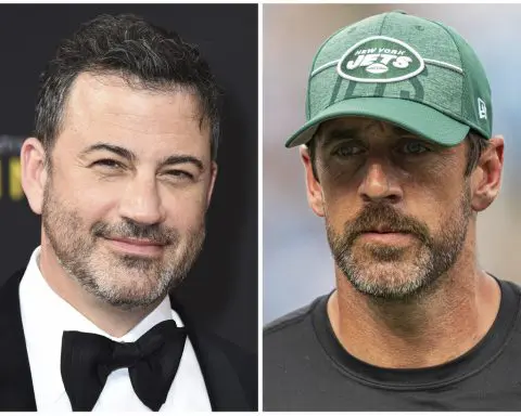 Aaron Rodgers denies implying comic Jimmy Kimmel was tied to Epstein and condemns those who do