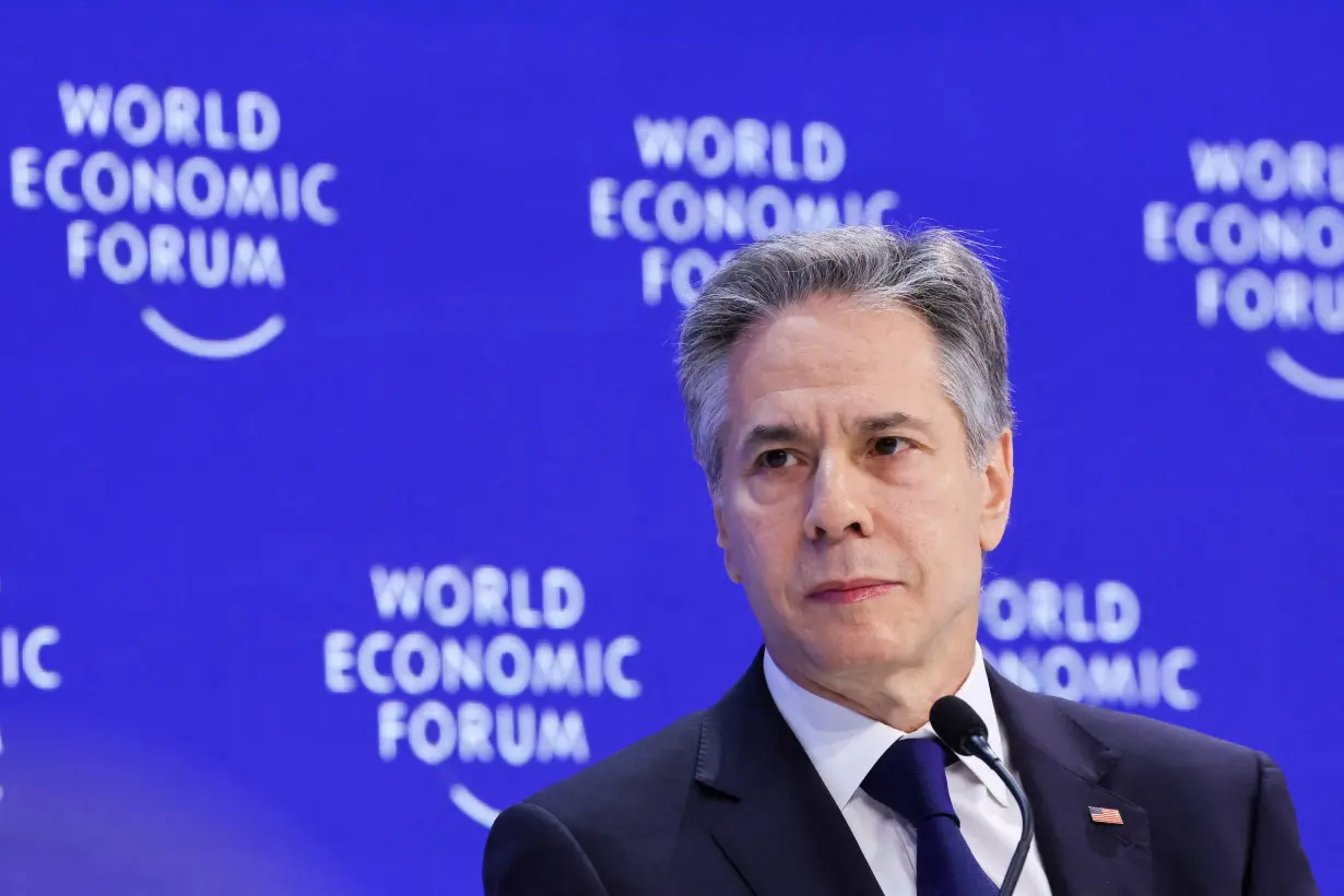 FILE PHOTO: 54th WEF annual meeting in Davos