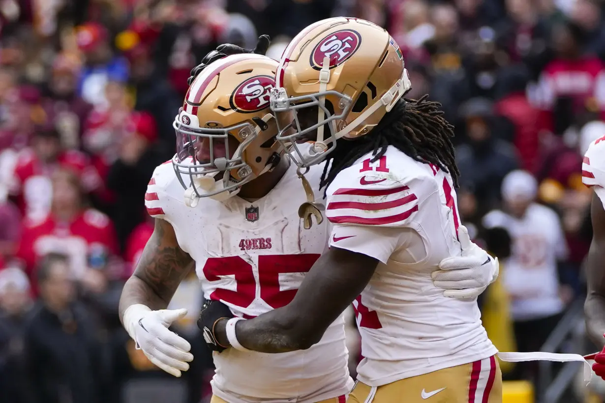 Brock Purdy bounces back, 49ers clinch the NFC’s top seed by beating the Commanders 27-10