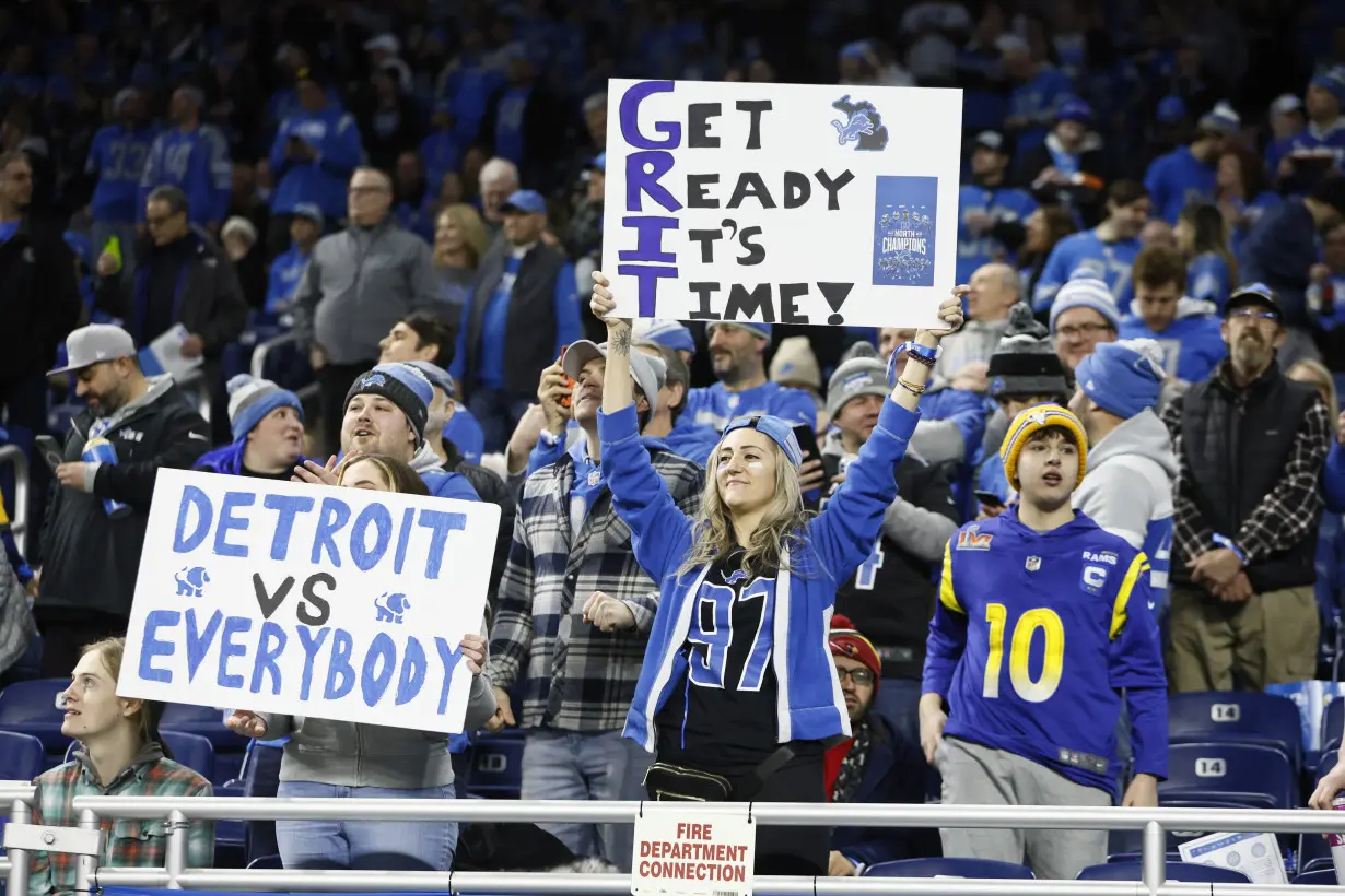 Lions finally giving fans, including Eminem, chance to cheer for a winner after decades of futility